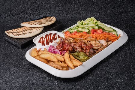 BBQ на тарелке