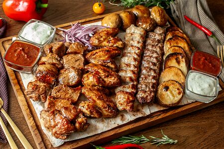 На большую компанию