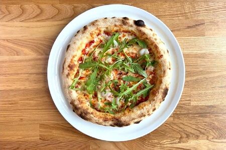 Пицца с морепродуктами