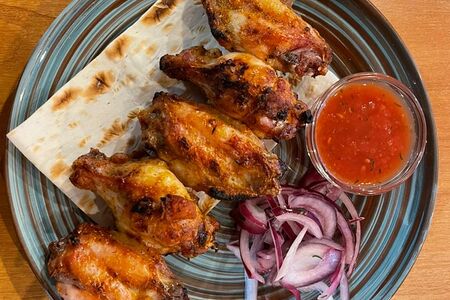 Шашлык из куриных крылышек