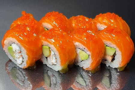 Лосось с манго