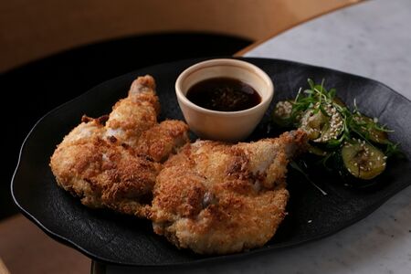 Цыпленок в сухарях панко