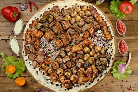 Ассорти шашлыков для большой компании