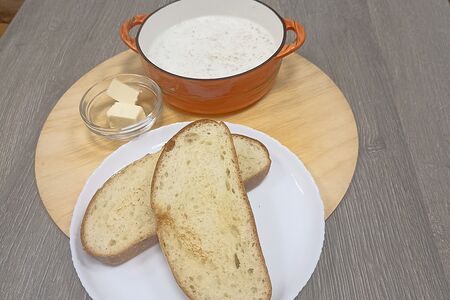 Каша овсяная на сливках