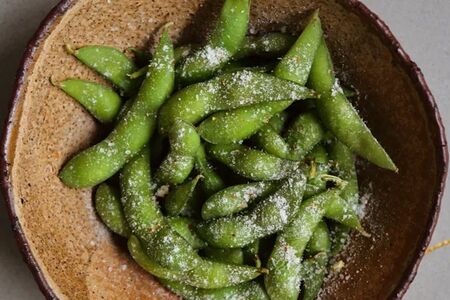 Эдамамэ с морской солью