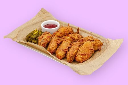 Хрустящие куриные крылья