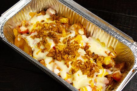 Фри-бокс с ветчиной