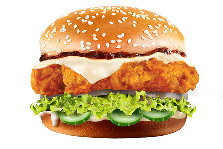 Куриный Грин Бургер