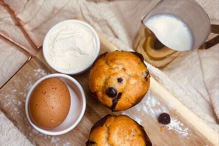 Маффин Черная смородина