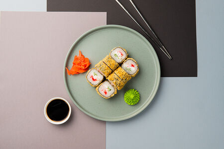 Ролл с креветкой в темпуре 8 шт