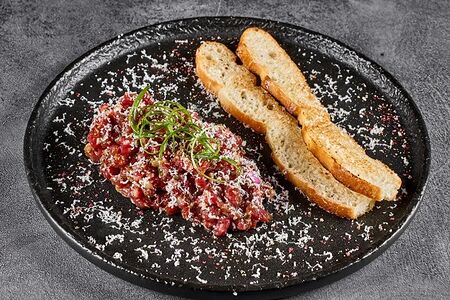 Тартар из мраморной говядины