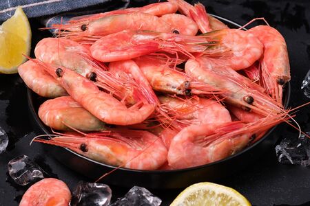 Креветки отварные