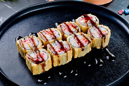 Жареный ролл Кани Хито