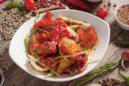 Курица чили