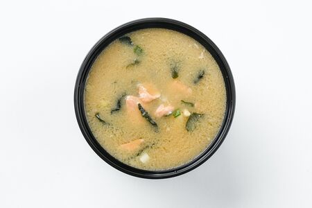 Мисо-суп с лососем