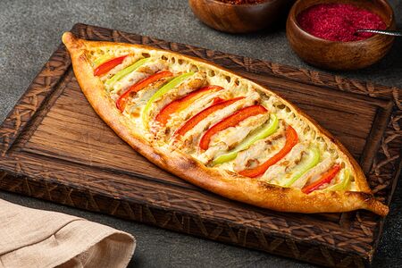 Пиде с курицей