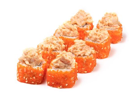 Ролл острая креветка