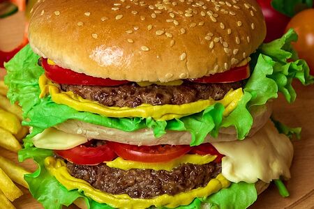 Хотбурген с говядиной