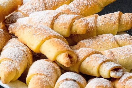 Трубочки с грецкими орехами