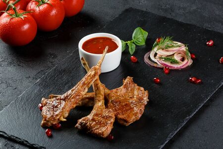 Шашлык из корейки молодого ягненка