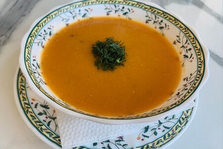 Крем-суп из чечевицы