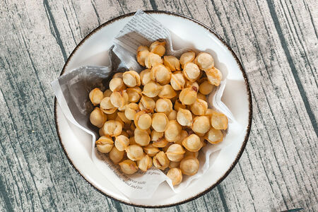 Жареные пельмени