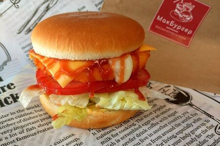 Бургер сырный