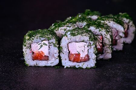 Гринн с лососем