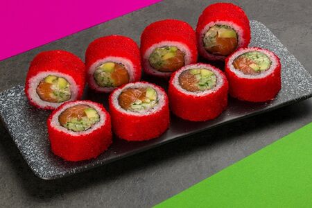 Калифорния с лососем