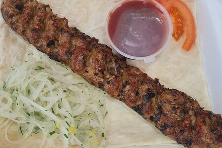 Люля из телятины с тёртыми грибами