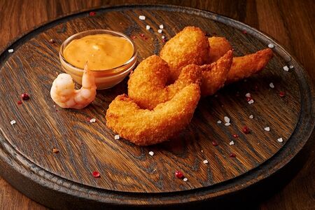 Креветки темпура