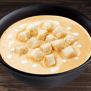 Крем-суп из лосося