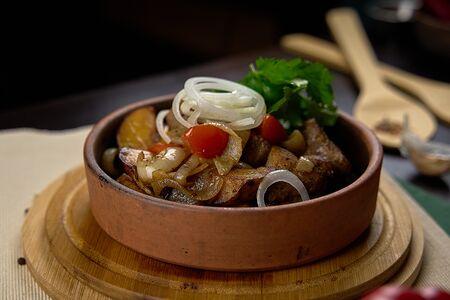 Оджахури со свининой