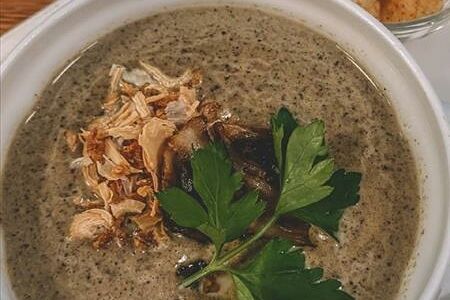 Крем-суп грибной