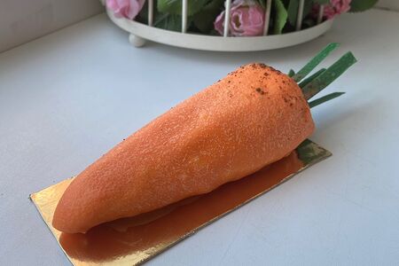 Муссовое пирожное Морковь