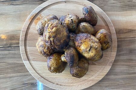 Грибочки на углях