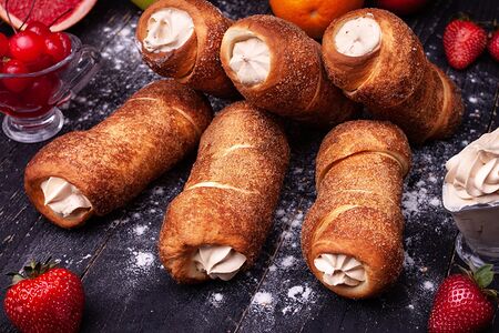 Трубочка Чешская крем-сгущенка