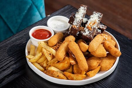 Большая тарелка к пиву