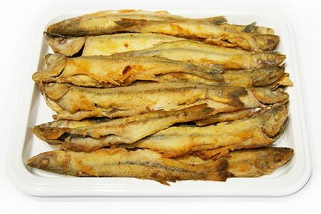 Корюшка жареная