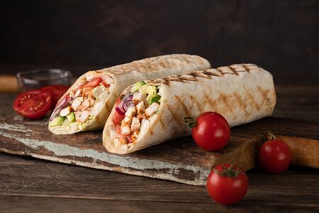 С мясом цыпленка