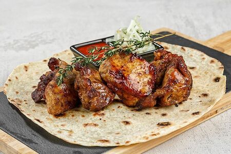 Шашлык из свиного окорока