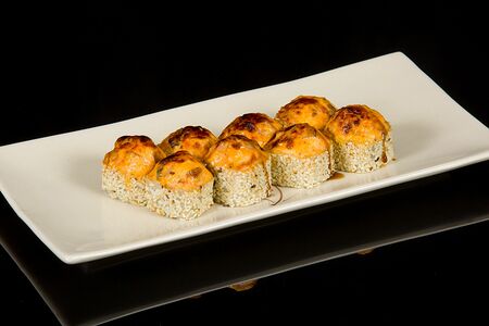 Запеченный ролл Тори унаги