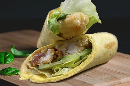 Тортилья с креветкой