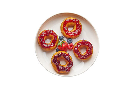 Набор Ягоды маленький 4 особых пончика