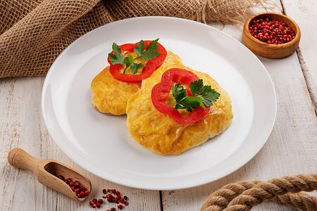 Свинина под сырной шапкой