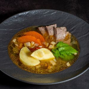 Шурпа с говядиной