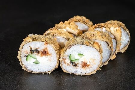 Сливочный угорь темпура