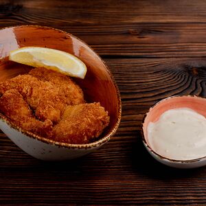 Креветки в кляре