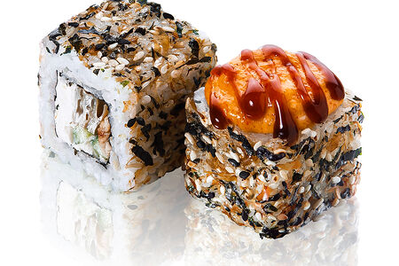 Запеченный ролл Сливочный угорь