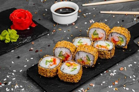 Ролл Горячая Калифорния с креветкой